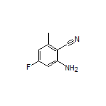 2-Amino-4-fluoro-6-methylbenzonitrile