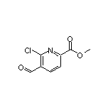 Methyl 6-Chloro-5-formylpyridine-2-carboxylate