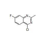 4-Chloro-7-fluoro-2-methylquinazoline