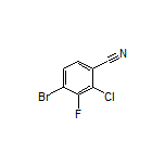 4-Bromo-2-chloro-3-fluorobenzonitrile