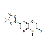 4-Methyl-3-oxo-3,4-dihydro-2H-pyrido[3,2-b][1,4]oxazine-7-boronic Acid Pinacol Ester