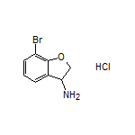 7-Bromo-2,3-dihydrobenzofuran-3-amine Hydrochloride