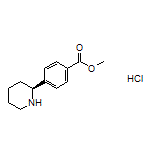 Methyl (S)-4-(2-Piperidyl)benzoate Hydrochloride