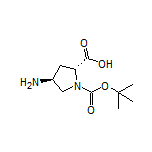 (2R,4S)-4-Amino-1-Boc-pyrrolidine-2-carboxylic Acid
