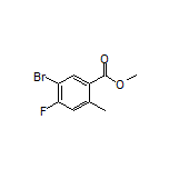 Methyl 5-Bromo-4-fluoro-2-methylbenzoate