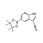 3-Cyano-7-azaindole-5-boronic Acid Pinacol Ester