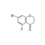 7-Bromo-5-fluorochroman-4-one