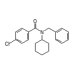 N-Benzyl-4-chloro-N-cyclohexylbenzamide