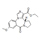 Ethyl (S)-7-Methoxy-9-oxo-11,12,13,13a-tetrahydro-9H-benzo[e]imidazo[5,1-c]pyrrolo[1,2-a][1,4]diazepine-1-carboxylate