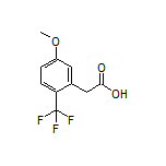 5-Methoxy-2-(trifluoromethyl)phenylacetic Acid