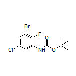 N-Boc-3-bromo-5-chloro-2-fluoroaniline