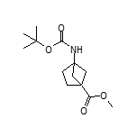 Methyl 4-(Boc-amino)bicyclo[2.1.1]hexane-1-carboxylate