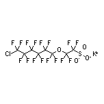 Potassium 2-[(6-Chloro-1,1,2,2,3,3,4,4,5,5,6,6-dodecafluorohexyl)oxy]-1,1,2,2-tetrafluoroethanesulfonate