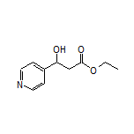 Ethyl 3-Hydroxy-3-(4-pyridyl)propanoate
