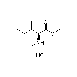 Methyl (2S)-3-Methyl-2-(methylamino)pentanoate Hydrochloride