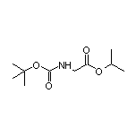 N-Boc-DL-glycine Isopropyl Ester