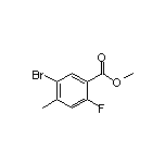 Methyl 5-Bromo-2-fluoro-4-methylbenzoate
