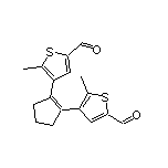 4,4’-(1-Cyclopentene-1,2-diyl)bis(5-methylthiophene-2-carbaldehyde)