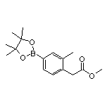 4-(2-Methoxy-2-oxoethyl)-3-methylphenylboronic Acid Pinacol Ester
