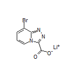 Lithium 8-Bromo-[1,2,4]triazolo[4,3-a]pyridine-3-carboxylate