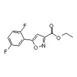 Ethyl 5-(2,5-Difluorophenyl)isoxazole-3-carboxylate