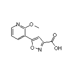 5-(2-Methoxy-3-pyridyl)isoxazole-3-carboxylic Acid