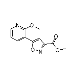 Methyl 5-(2-Methoxy-3-pyridyl)isoxazole-3-carboxylate