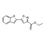 Ethyl 5-(2-Benzofuryl)isoxazole-3-carboxylate