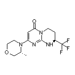 (S)-8-[(R)-3-Methylmorpholino]-2-(trifluoromethyl)-3,4-dihydro-1H-pyrimido[1,2-a]pyrimidin-6(2H)-one
