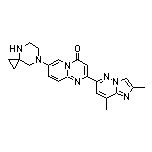 7-(4,7-Diazaspiro[2.5]octan-7-yl)-2-(2,8-dimethylimidazo[1,2-b]pyridazin-6-yl)pyrido[1,2-a]pyrimidin-4-one