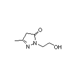 1-(2-Hydroxyethyl)-3-methyl-1H-pyrazol-5(4H)-one
