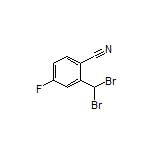 2-(Dibromomethyl)-4-fluorobenzonitrile