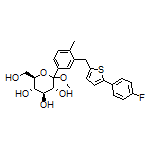 (3R,4S,5S,6R)-2-[3-[[5-(4-Fluorophenyl)thiophen-2-yl]methyl]-4-methylphenyl]-6-(hydroxymethyl)-2-methoxytetrahydro-2H-pyran-3,4,5-triol
