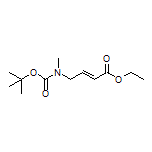 Ethyl (E)-4-[Boc-(methyl)amino]-2-butenoate