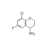 8-Chloro-6-fluorochroman-4-amine