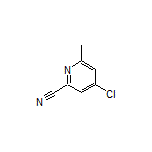 4-Chloro-6-methylpyridine-2-carbonitrile