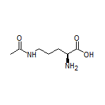 (S)-5-Acetamido-2-aminopentanoic Acid