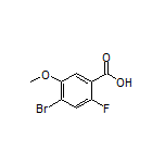 4-Bromo-2-fluoro-5-methoxybenzoic Acid