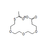 2-Oxo-6,9,12-trioxa-3-thiapentadecan-15-oic Acid