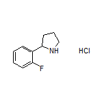 2-(2-Fluorophenyl)pyrrolidine Hydrochloride