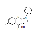 (S)-3a-Hydroxy-6-methyl-1-phenyl-3,3a-dihydro-1H-pyrrolo[2,3-b]quinolin-4(2H)-one
