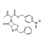 4-Nitrobenzyl 2-(3-Benzyl-7-oxo-4-thia-2,6-diazabicyclo[3.2.0]hept-2-en-6-yl)-3-methyl-3-butenoate