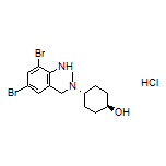 trans-4-[6,8-Dibromo-1,2-dihydroquinazolin-3(4H)-yl]cyclohexanol Hydrochloride