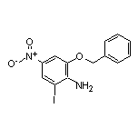 2-(Benzyloxy)-6-iodo-4-nitroaniline