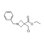 Ethyl 1-Benzyl-3-(chloromethyl)azetidine-3-carboxylate
