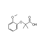 2-(2-Methoxyphenoxy)-2-methylpropanoic Acid