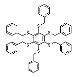 Hexakis(benzylthio)benzene