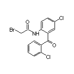 2-Bromo-N-[4-chloro-2-(2-chlorobenzoyl)phenyl]acetamide