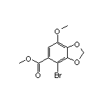 Methyl 4-Bromo-7-methoxybenzo[d][1,3]dioxole-5-carboxylate