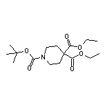 Diethyl 1-Boc-piperidine-4,4-dicarboxylate